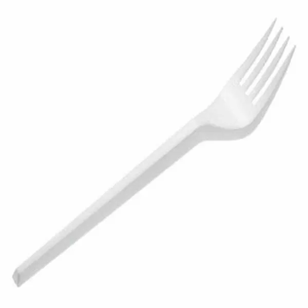 TENEDOR BLANCO MD KOVALPLAST X 1000U