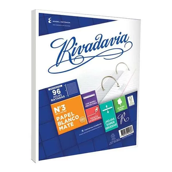 REP. ESCOLAR RIVADAVIA N°3 BR 96H RAYA