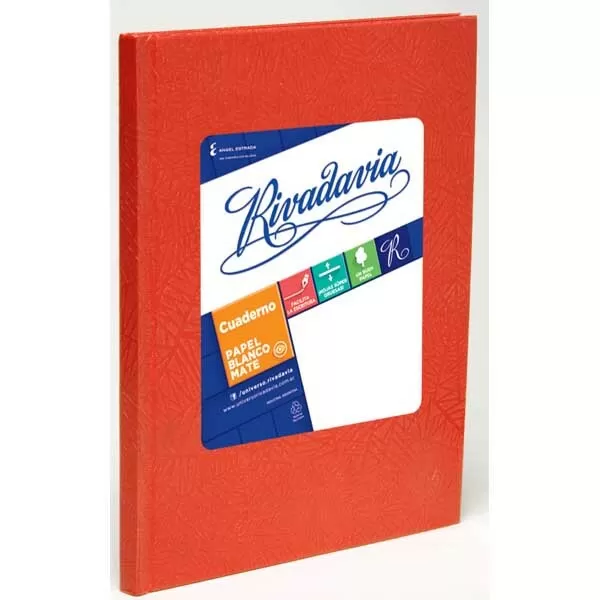 CUAD. RIVADAVIA ARAÑA ROJO 16X21 98H CU.