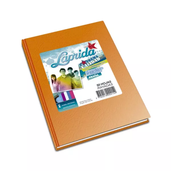 CUADERNO LAPRIDA ARAÑA NARAN. 16X21 50H CU