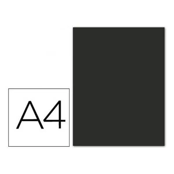 CARTULINA CORTADA A4 LUMA - NEGRO