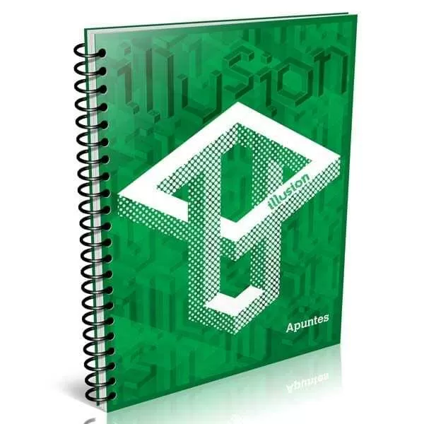 CUAD. APUNTES ILLUSION ESP. 16X21 T/PP 80H RA