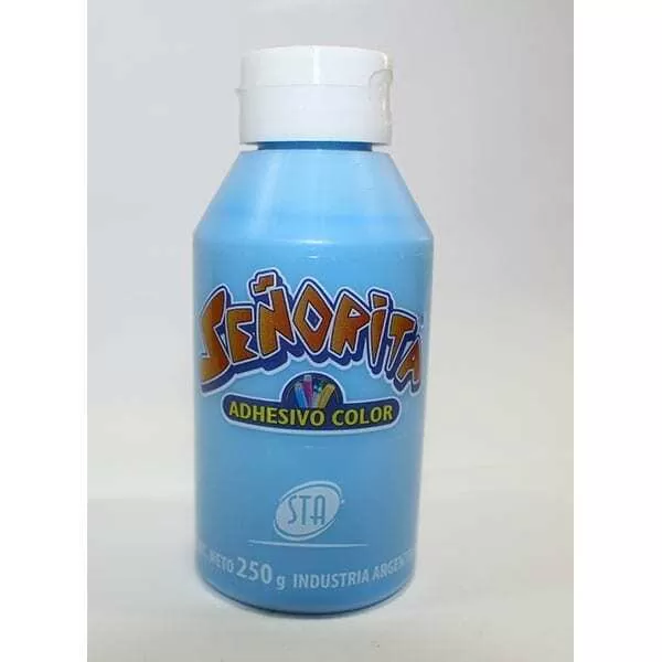 ADHESIVO STA FRASCO X 250G CELESTE