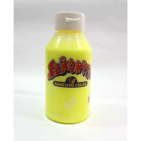 ADHESIVO STA FRASCO X 250G AMARILLO FLUO