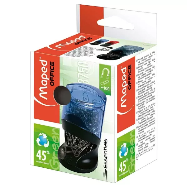 PORTACLIPS GREEN MAPED E-3750