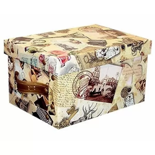 BAULERA GSM CH. C/MANIJA 32X23X18 CM VINTAGE