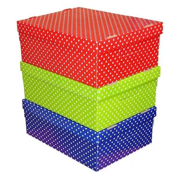 CAJA GSM CHICA 31X22X13 CM PINTITA VERDE