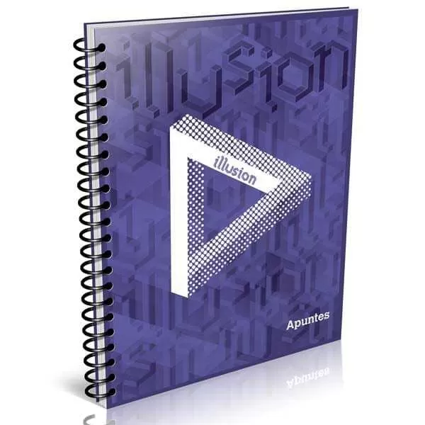 CUADERNO APUNTES ILLUSION T/PP UNIV 80H RA