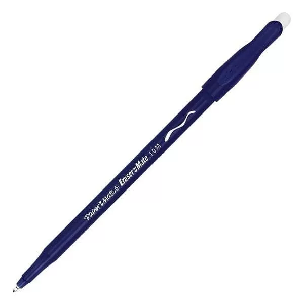 BOLIGRAFO PAPER MATE BORRABLE AZUL 1 MM