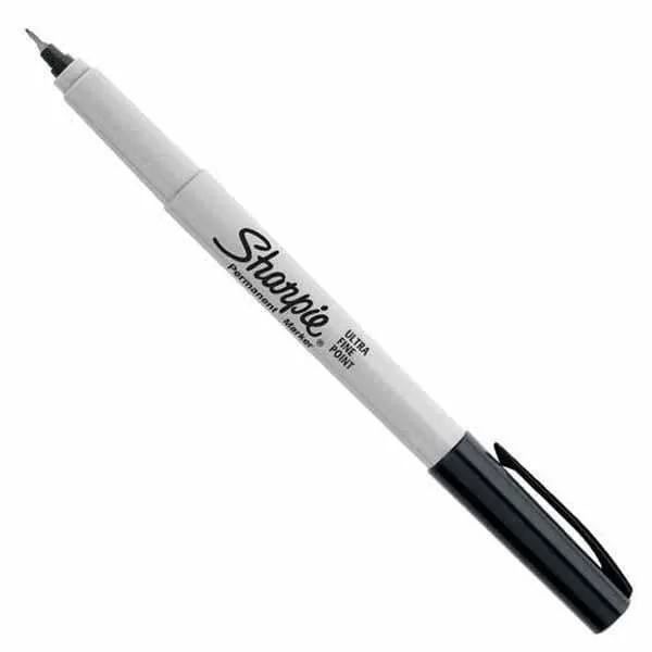MARCADOR PERM. SHARPIE ULTRA FINO NEGRO