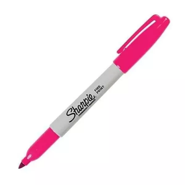 MARCADOR PERM. SHARPIE FINO ROSA POTENTE