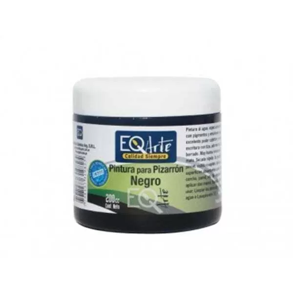 PINTURA PARA PIZARRON  EQ 200cc NEGRO 100