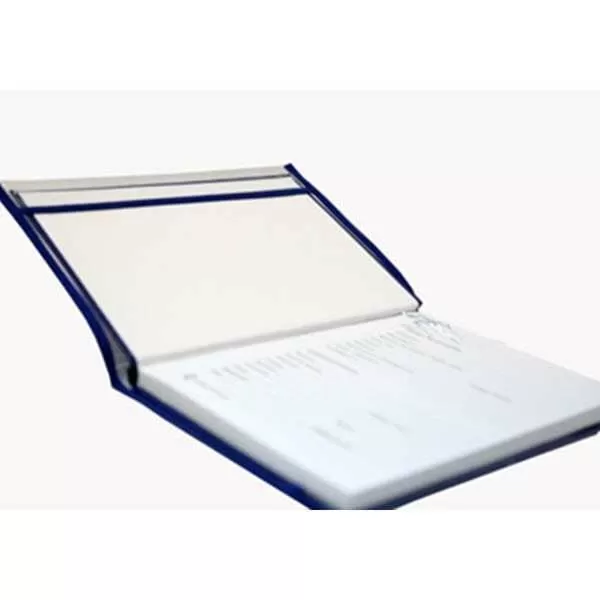 FUNDA PVC P/CUAD. ABC BORDE AZUL