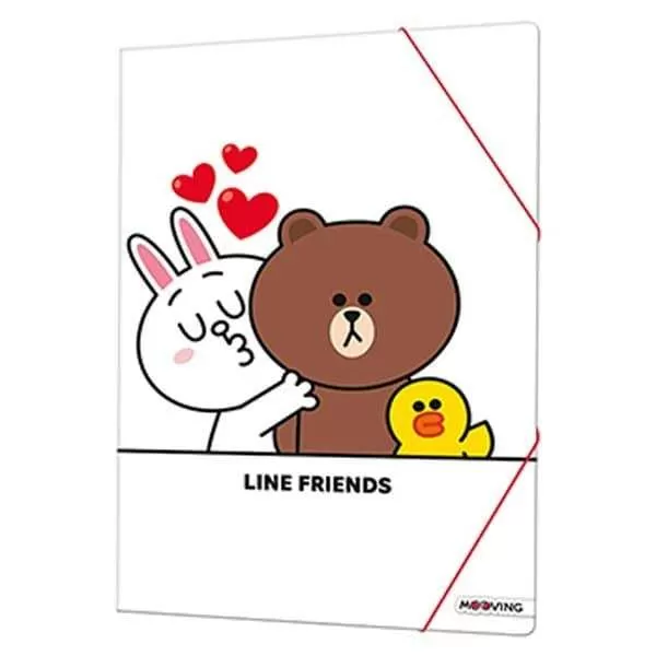 CARPETA 3 SOL. OF. LINE FRIENDS MOOV. 1005201