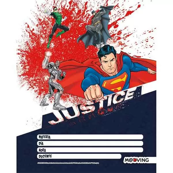 SEPARADORES LIGA JUSTICIA N°3 X 6U 1101190