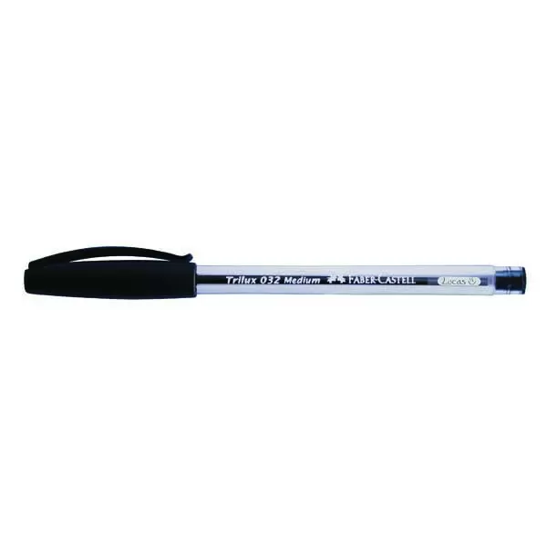 BOLIGRAFO FABER TRILUX 032 M NEGRO 1MM