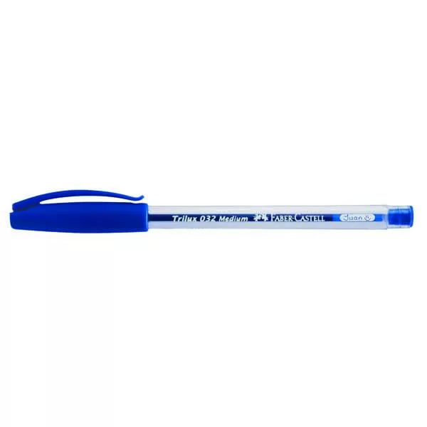 BOLIGRAFO FABER TRILUX 032 M AZUL 1MM