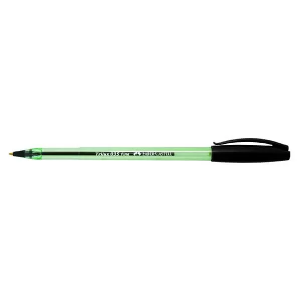 BOLIGRAFO FABER TRILUX 035 F NEGRO 0.8MM