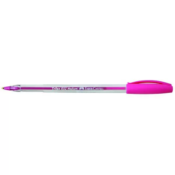 BOLIGRAFO FABER TRILUX 032 M ROSA 1MM