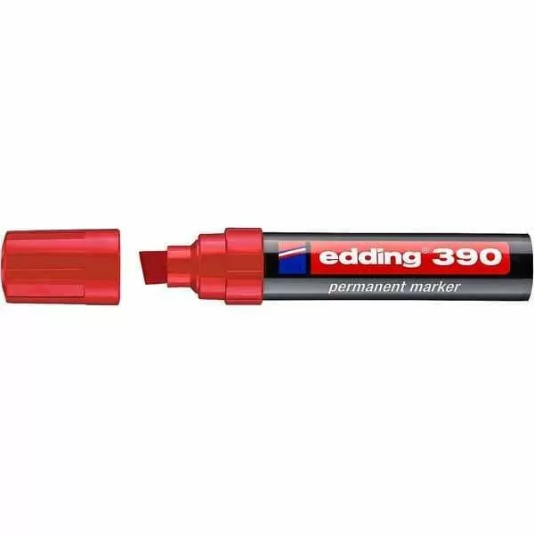 MARCADOR PERMANENTE EDDING 390 ROJO