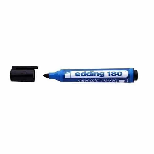 MARCADOR AGUA EDDING 180 NEGRO PR