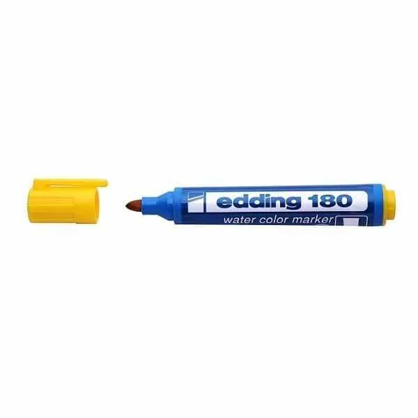 MARCADOR AGUA EDDING 180 AMARILLO PR
