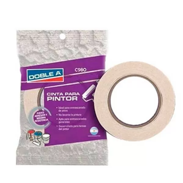 CINTA PAPEL PINTOR 980 DOBLE A 18MM X 40M