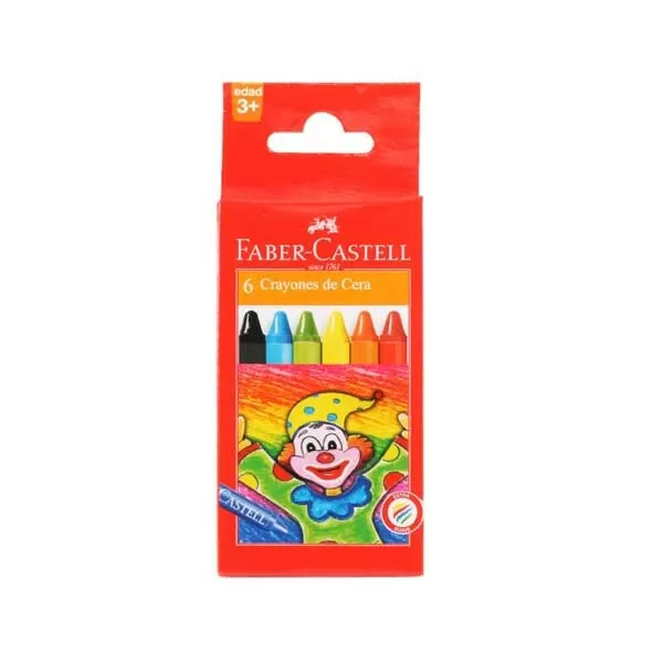 CRAYONES FABER CASTELL X 6U