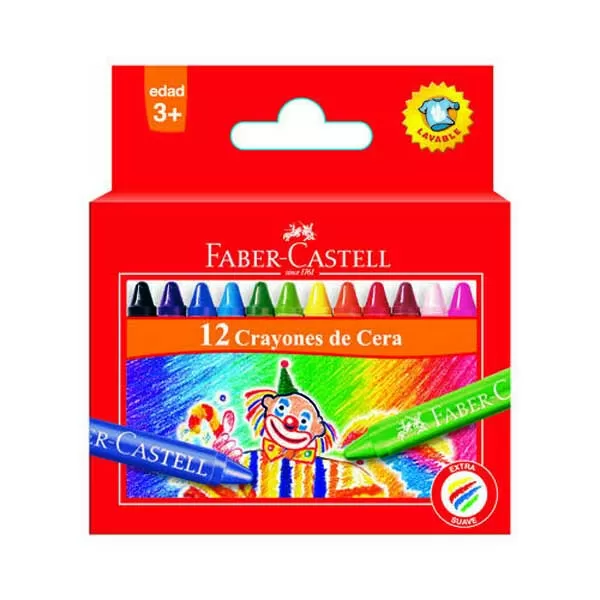 CRAYONES FABER CASTELL X 12U