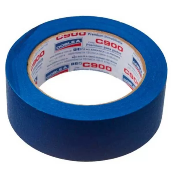 CINTA PAPEL AZUL UV900 DOBLE A 24MM X 40M