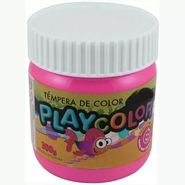 TEMPERA PLAYCOLOR POTE 300G MAGENTA