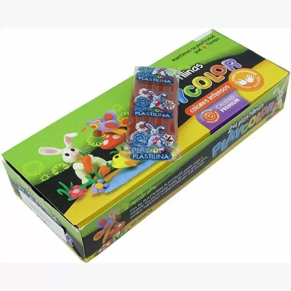 PLASTILINA PLAYCOLOR 20G MARRON