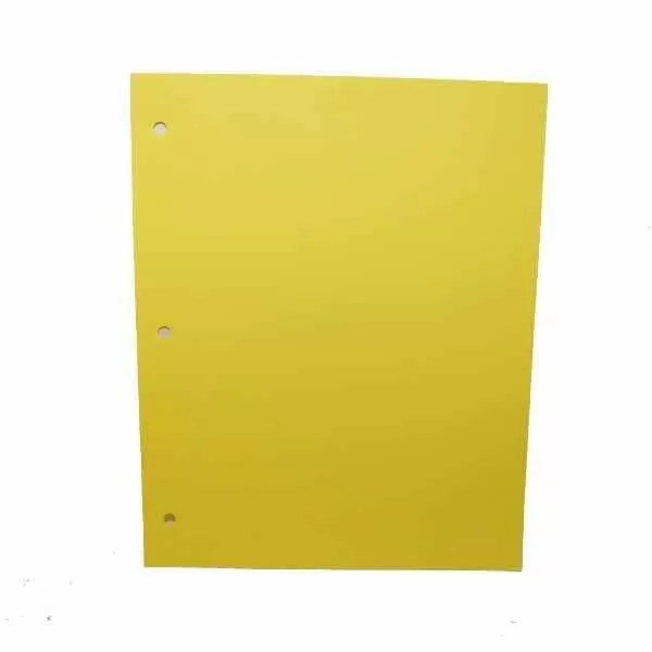 CARTULINA CORTADA ESCOLAR 1028 - AMARILLO