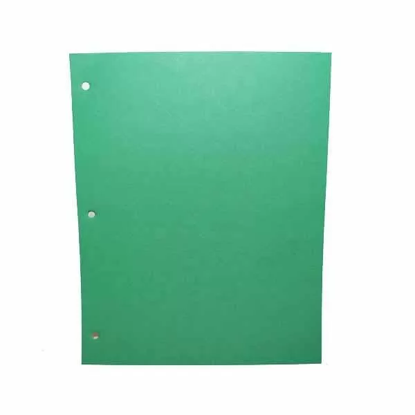 CARTULINA CORTADA ESCOLAR 1028 - VERDE MED.