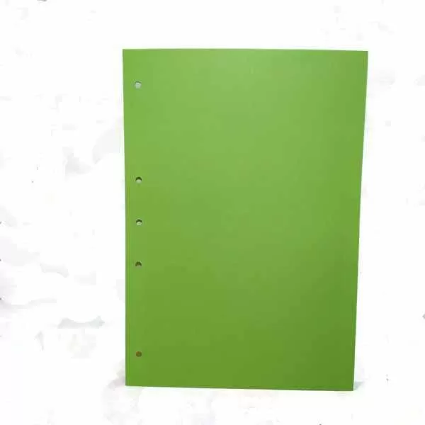 CARTULINA CORTADA OFICIO 1028 - VERDE CLA.