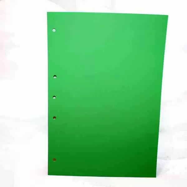 CARTULINA CORTADA OFICIO 1028 - VERDE MED.