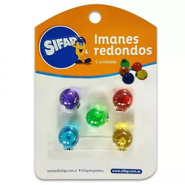IMANES REDONDOS SIFAP X 5U