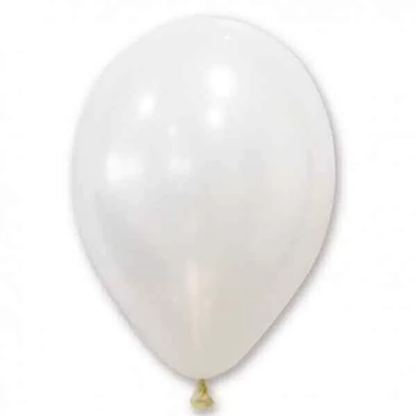 GLOBO TUKY PERLADO 12 x 25u BLANCO
