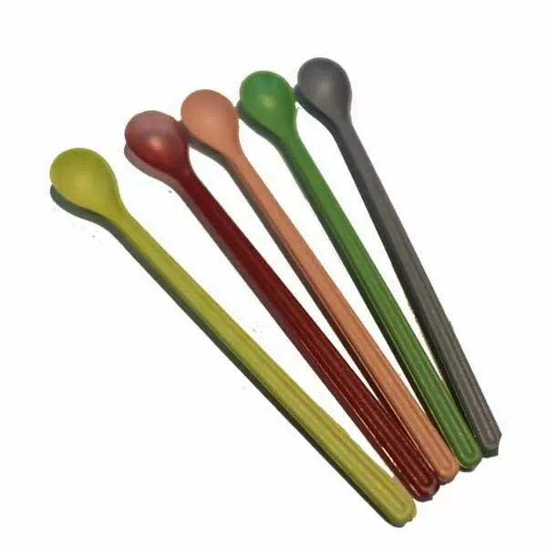 AGITADOR PLAST. CUCHARA 115MM X 500U COLOR