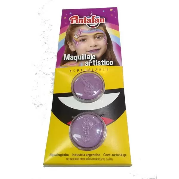 MAQUILLAJE ACUARELABLE PINTAFAN LILA X 2 (13-25)