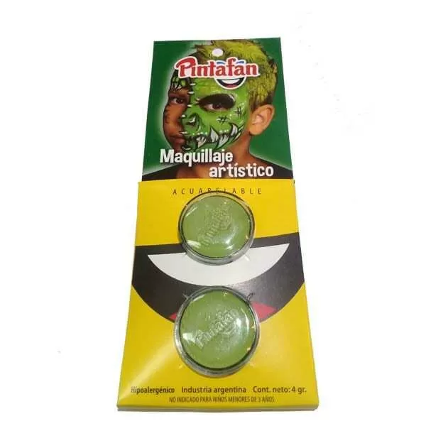 MAQUILLAJE ACUARELABLE PINTAFNA VERDE CL. X 2 (13-23)