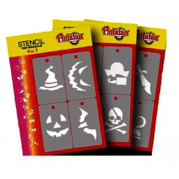STENCIL PARA MAQUILLAJE PINTAFAN (615-01)