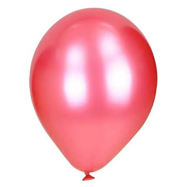 GLOBO TUKY PERLADO 12 x 25u ROJO