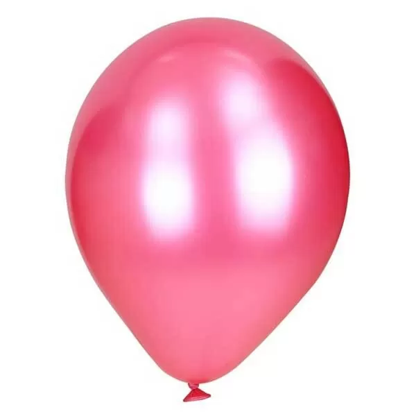 GLOBO TUKY PERLADO 12 x 25u FUCSIA