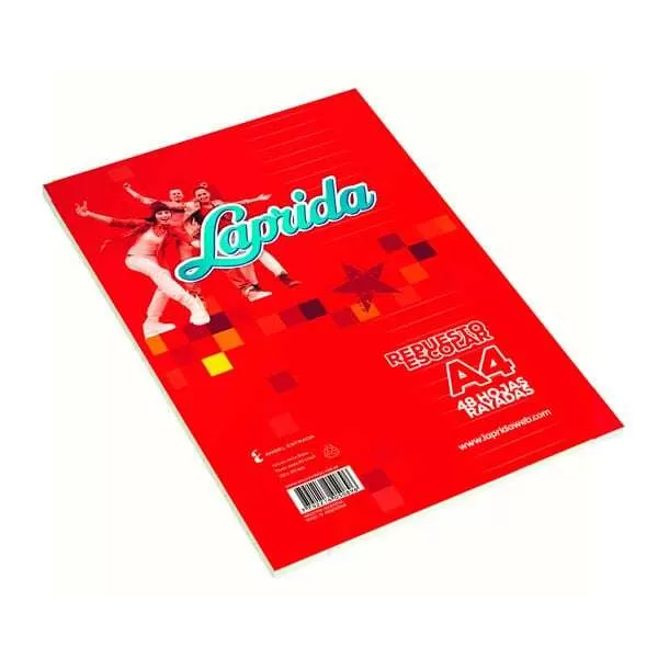 REP. ESCOLAR LAPRIDA A4 48H RAYA