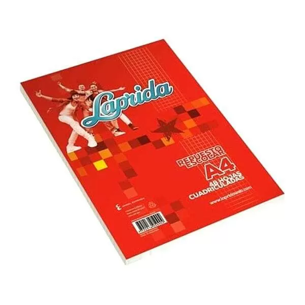 REP. ESCOLAR LAPRIDA A4 48H CUAD.