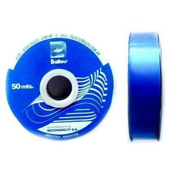 CINTA LISA BALLOU AMARILLO 20MM. X 50MT.