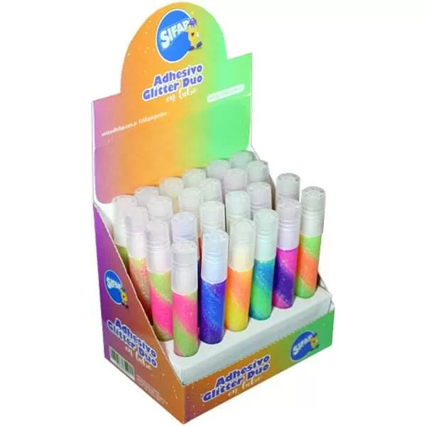 ADHESIVO GLITTER DUO SIFAP 10ML