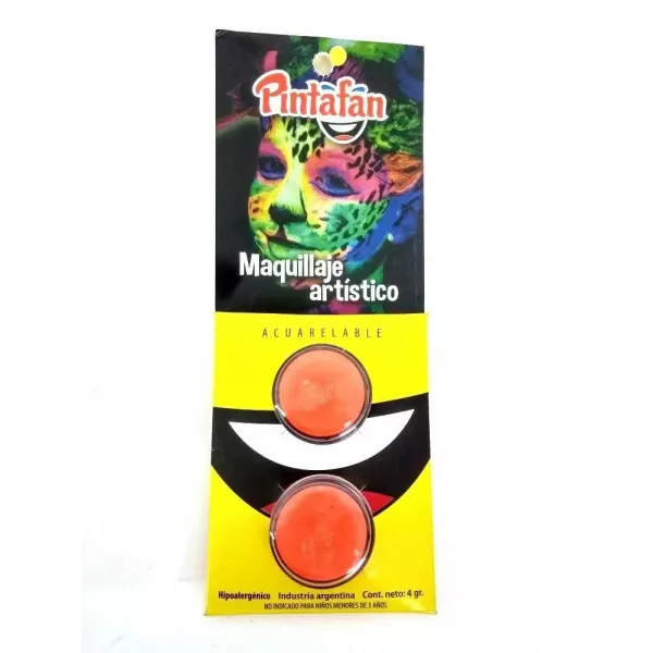 MAQUILLAJE ACUARELABLE PINTAFAN FLUO NARANJA 9,2G (121-02)