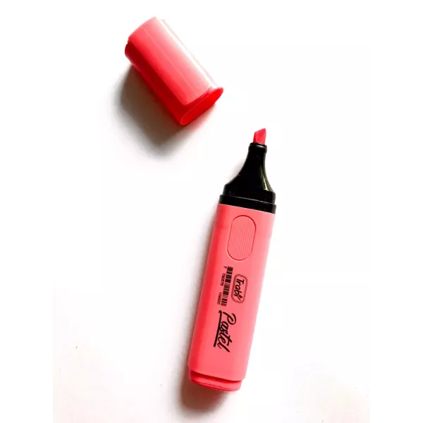 RESALTADOR TRABI PASTEL CORAL